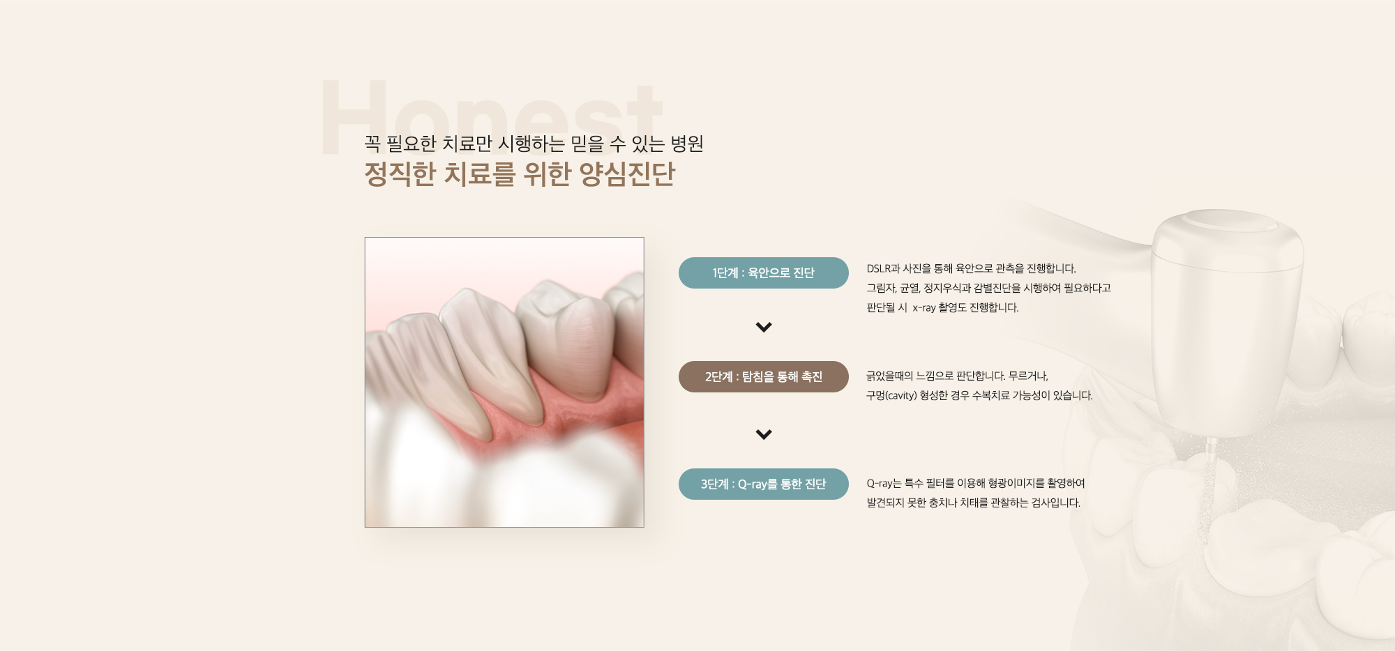 정직한 치료를 위한 양심진단